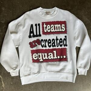 University Of Ala Bama Sweatshirt Made In Usa Red Oak Retro